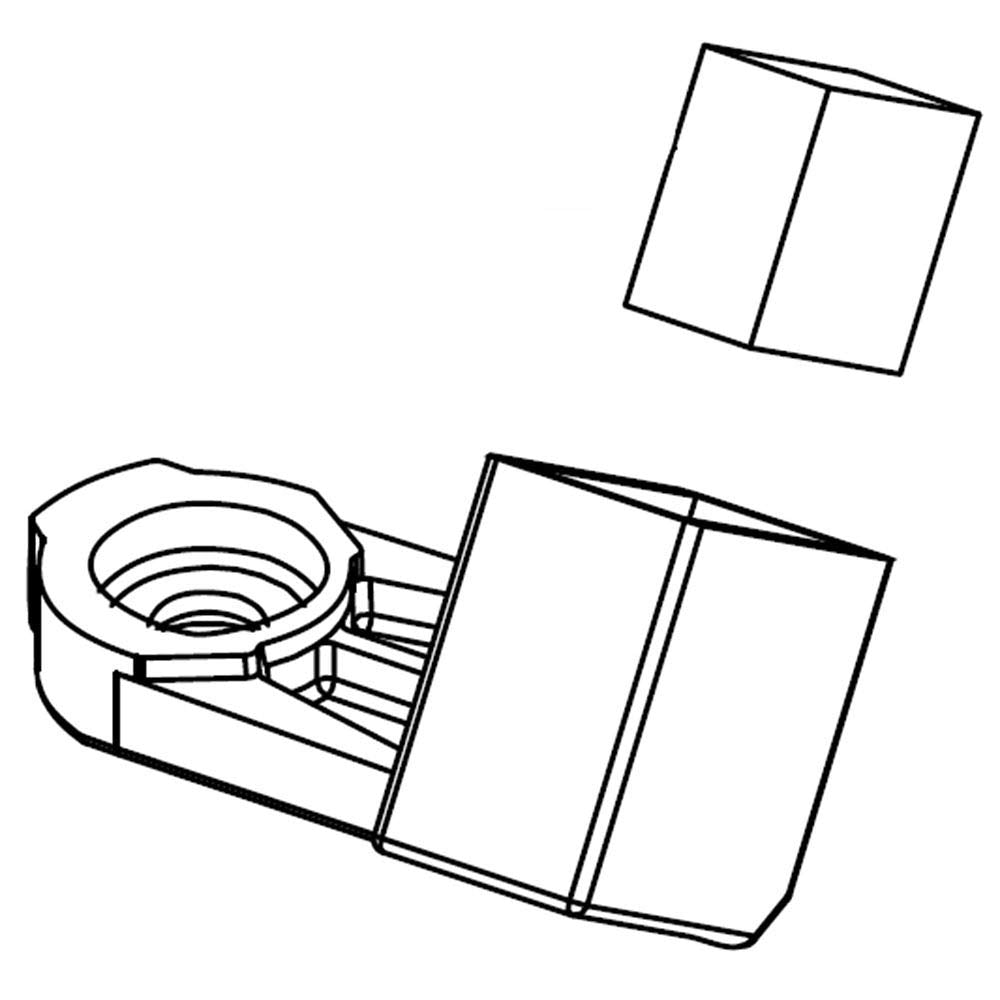 Samsung DD97-00395A Dishwasher WaterWall Spray Arm Support