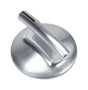 Whirlpool WP74010205 Genuine OEM Range Top Burner Knob, Stainless Steel