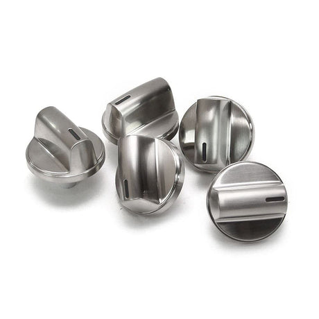 Bosch 00654043 Cooktop Burner Knob Set (Replaces 654043) Genuine Original Equipment Manufacturer (OEM) Part