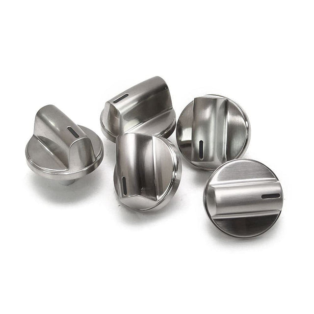 Bosch 00654043 Cooktop Burner Knob Set (Replaces 654043) Genuine Original Equipment Manufacturer (OEM) Part