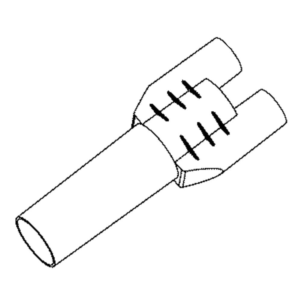 Lg MCD63147101 Washer Pedestal Drain Hose Connector