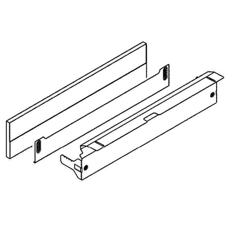 Frigidaire A02025002 Toe Kick Plate