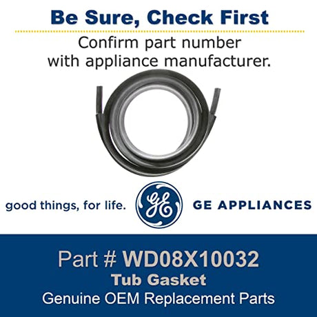 GE WD08X10032 Genuine OEM Tub Gasket