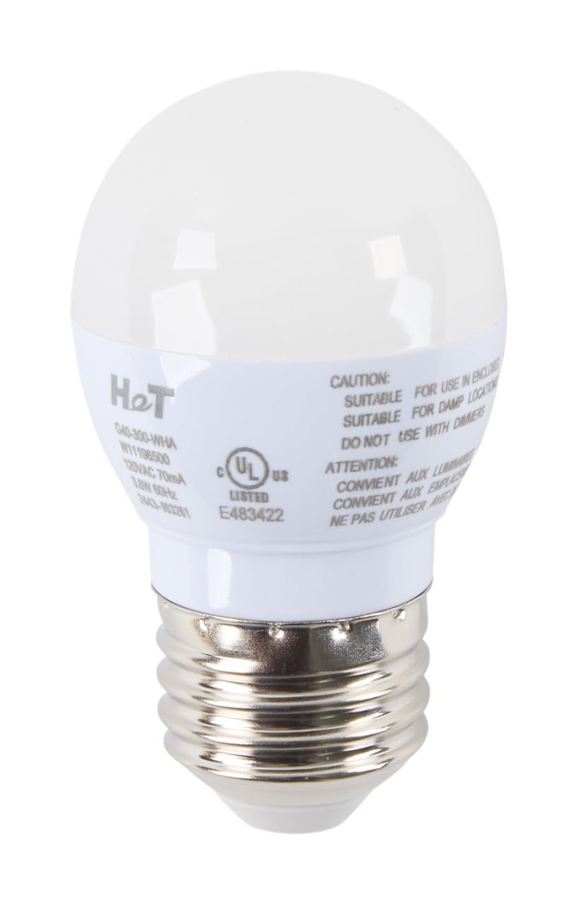 Whirlpool W11338583 Genuine OEM Refrigerator Light Bulb