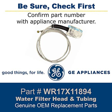 GE WR17X11894 Genuine OEM Water Filter Head Assembly