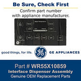 GE Circuit Boards and Touch Pads WR55X10859 replacement part