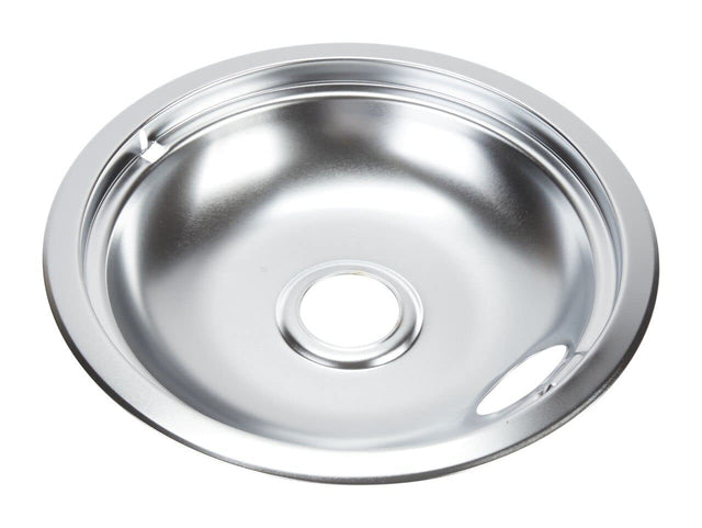 Electric Range Round Burner Drip Bowl, Chrome
