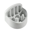 Bosch 00615350 Genuine OEM Door Handle End Cap (White) for Bosch Dishwashers