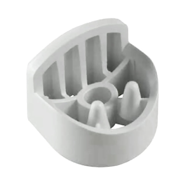 Bosch 00615350 Genuine OEM Door Handle End Cap (White) for Bosch Dishwashers