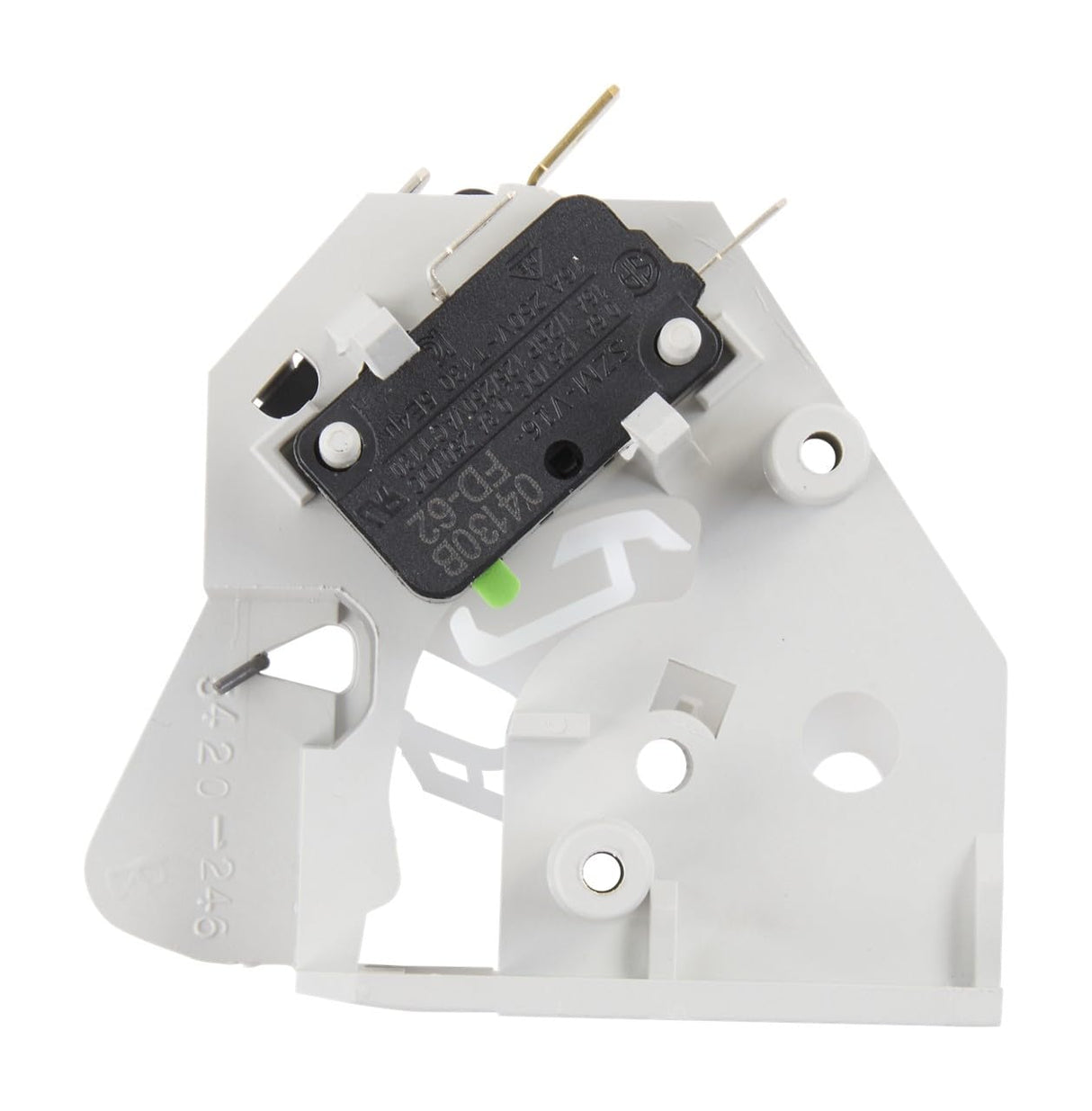 Whirlpool W11551761 OEM Microwave Door Interlock Switch Assembly, White
