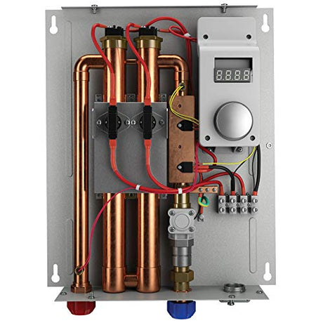 Rheem 18kW 240V Tankless Electric Water Heater, Gray
