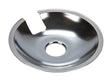 Whirlpool 715878 Genuine OEM Electric Range Round Burner Drip Bowl, Chrome,
