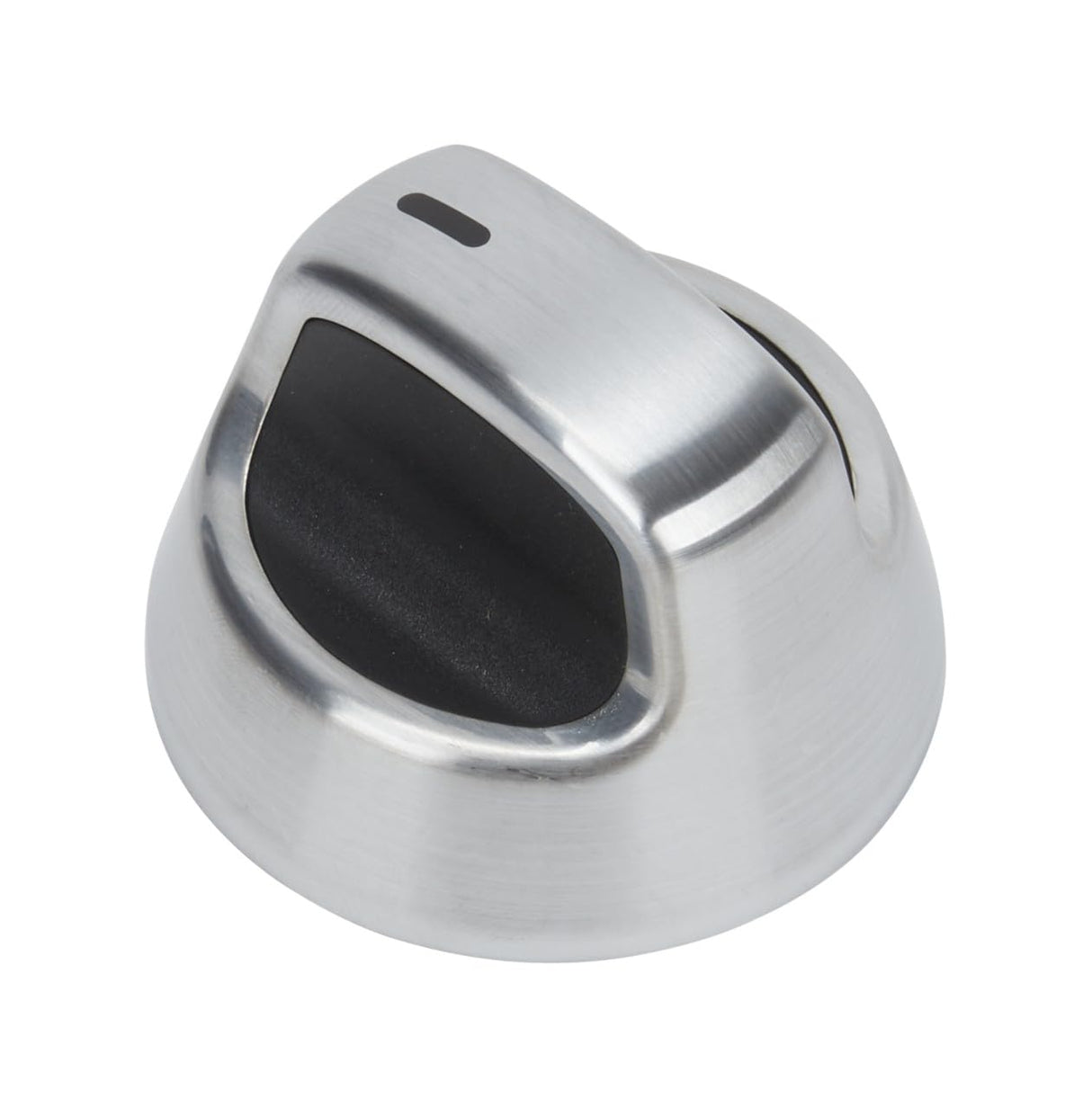 Whirlpool WPW10160371 Genuine OEM Gas Range Surface Control Knob, Matte-finish Stainless Steel look