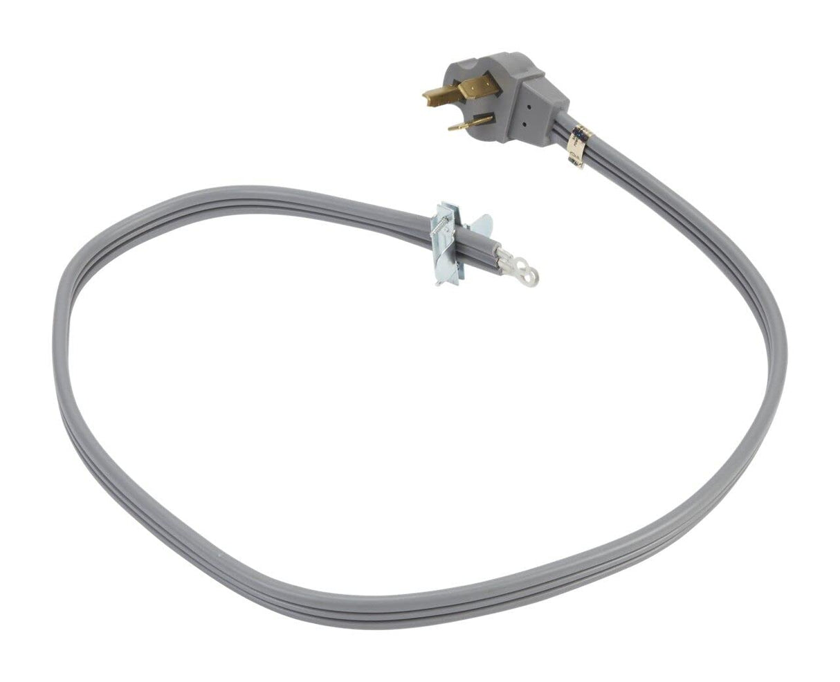 Whirlpool PT220L Genuine OEM Electric Power Cord For Dryers – Replaces 211053, 3389955, 4319131, 4392905, 4392905R, 661592, 687104, 694044, 694045, PS407504, W10830966