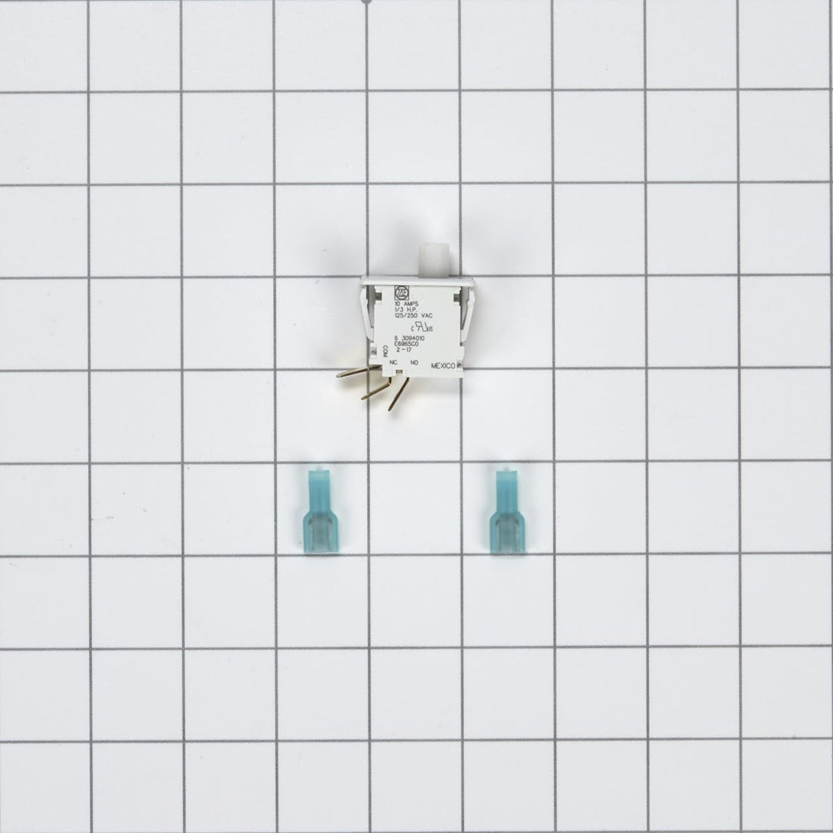 Whirlpool W10169313 Genuine OEM Dryer Door Switch Assembly