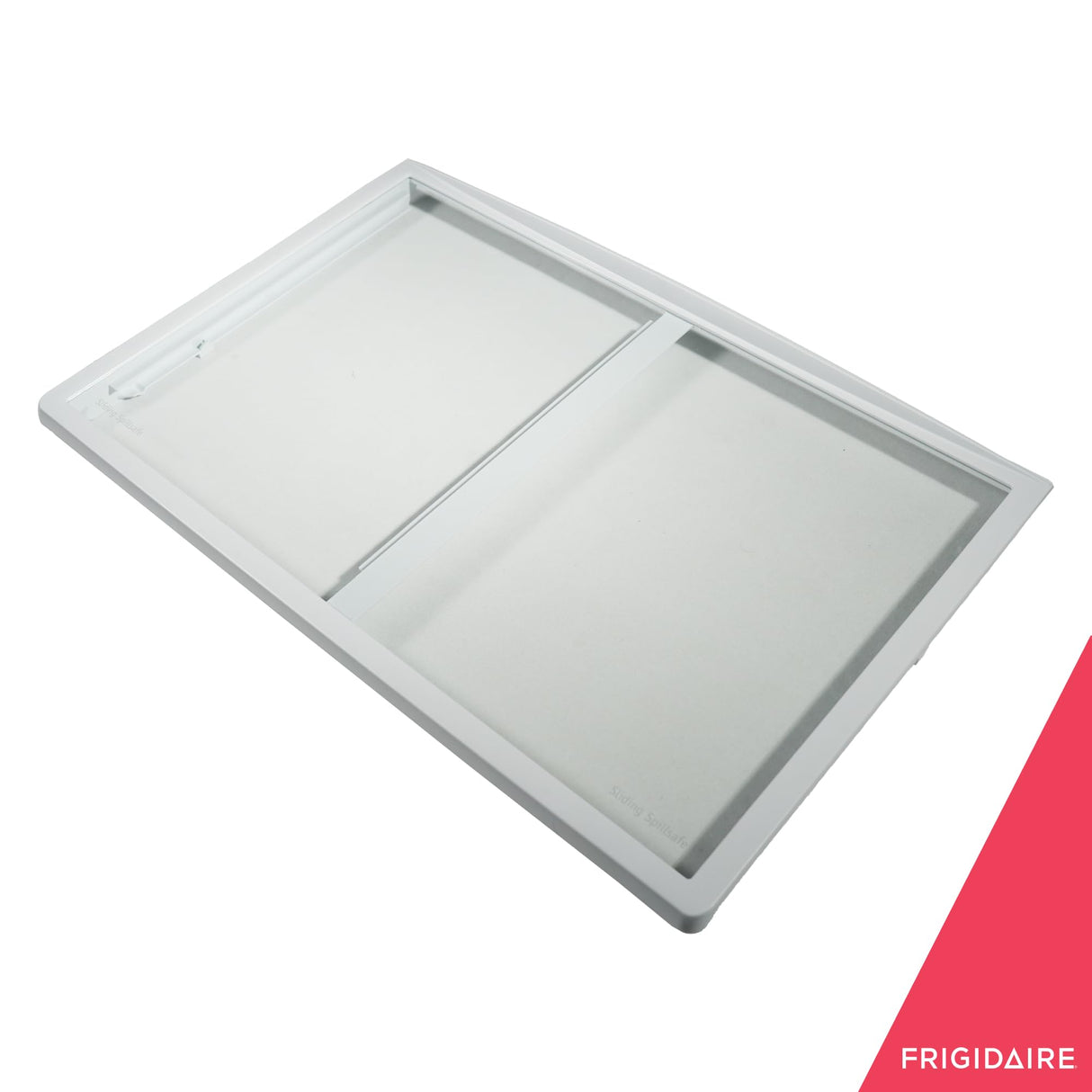 Frigidaire 240358926 Spill-Safe Shelf for Refrigerators, White