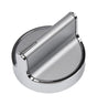 Whirlpool WPW10646805 Genuine OEM Range Control Knob in Stainless Steel