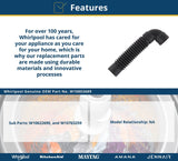 Whirlpool Hoses and Tubes W10802689 replacement part