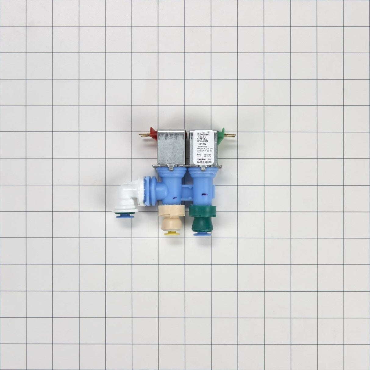 Whirlpool WPW10341329 Genuine OEM French Door Refrigerator Water Inlet Valve