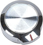 Whirlpool WPW10545849 OEM Range Top Burner Knob, Stainless Steel