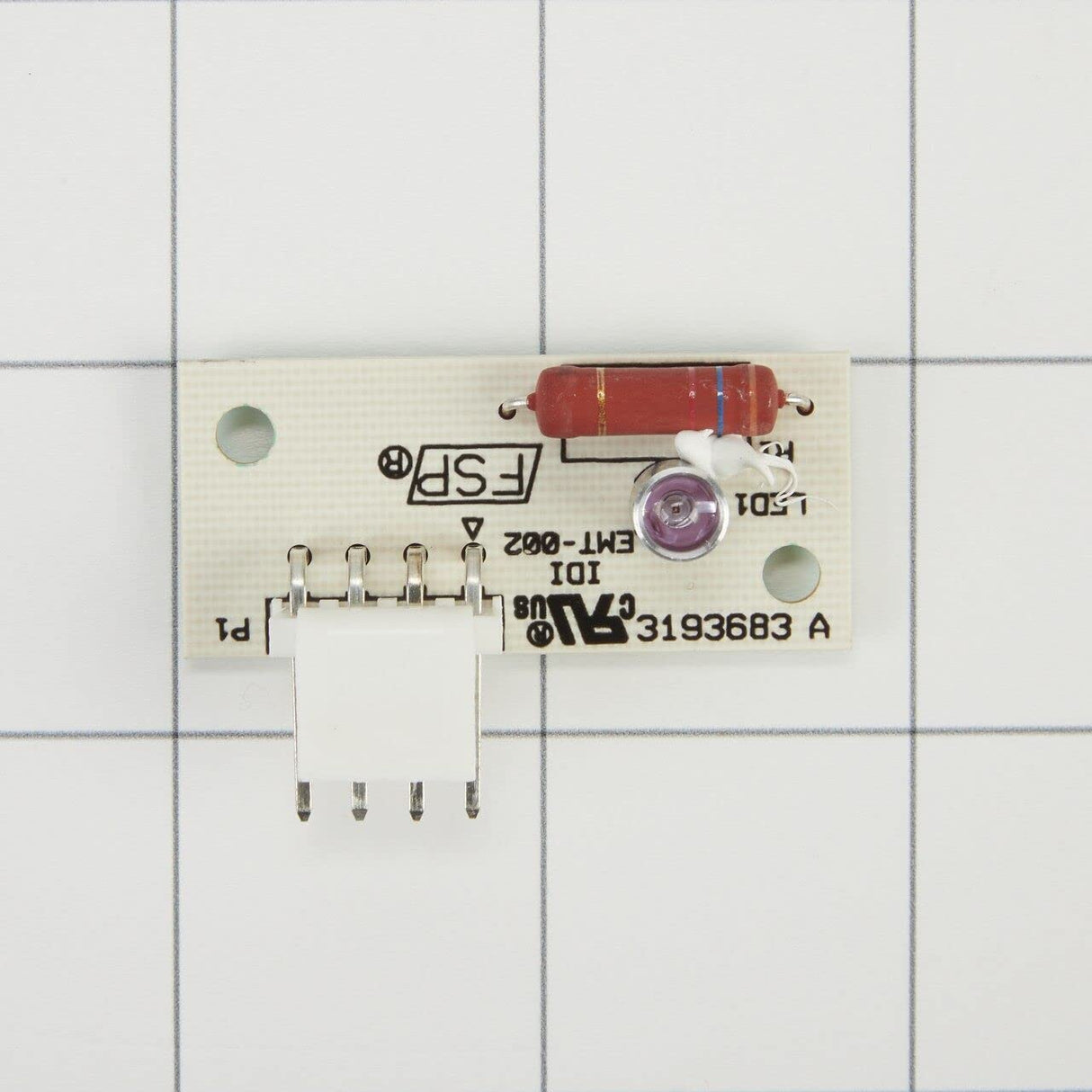 Whirlpool W10757851 Genuine OEM SxS Refrigerator Ice Level Control Board