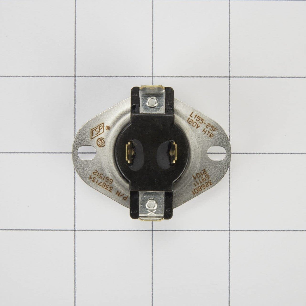 Whirlpool WP3387134 Genuine OEM Dryer Cycling Thermostat