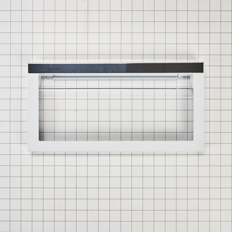 Whirlpool W11094883 Genuine OEM Refrigerator Drawer Cover Frame, White