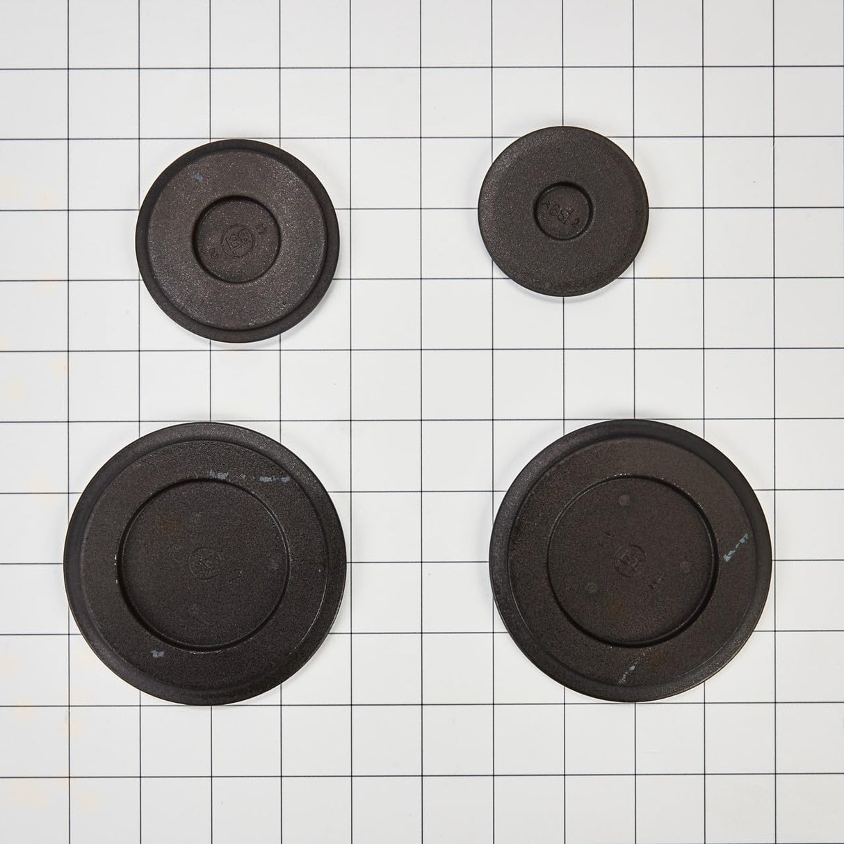 Whirlpool W10881749 Genuine OEM Range Surface Burner Cap Set