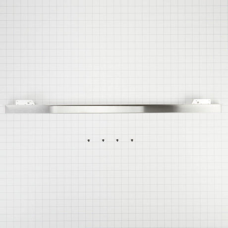 30" Warming Drawer Heat Deflector, Black/Stainless Steel