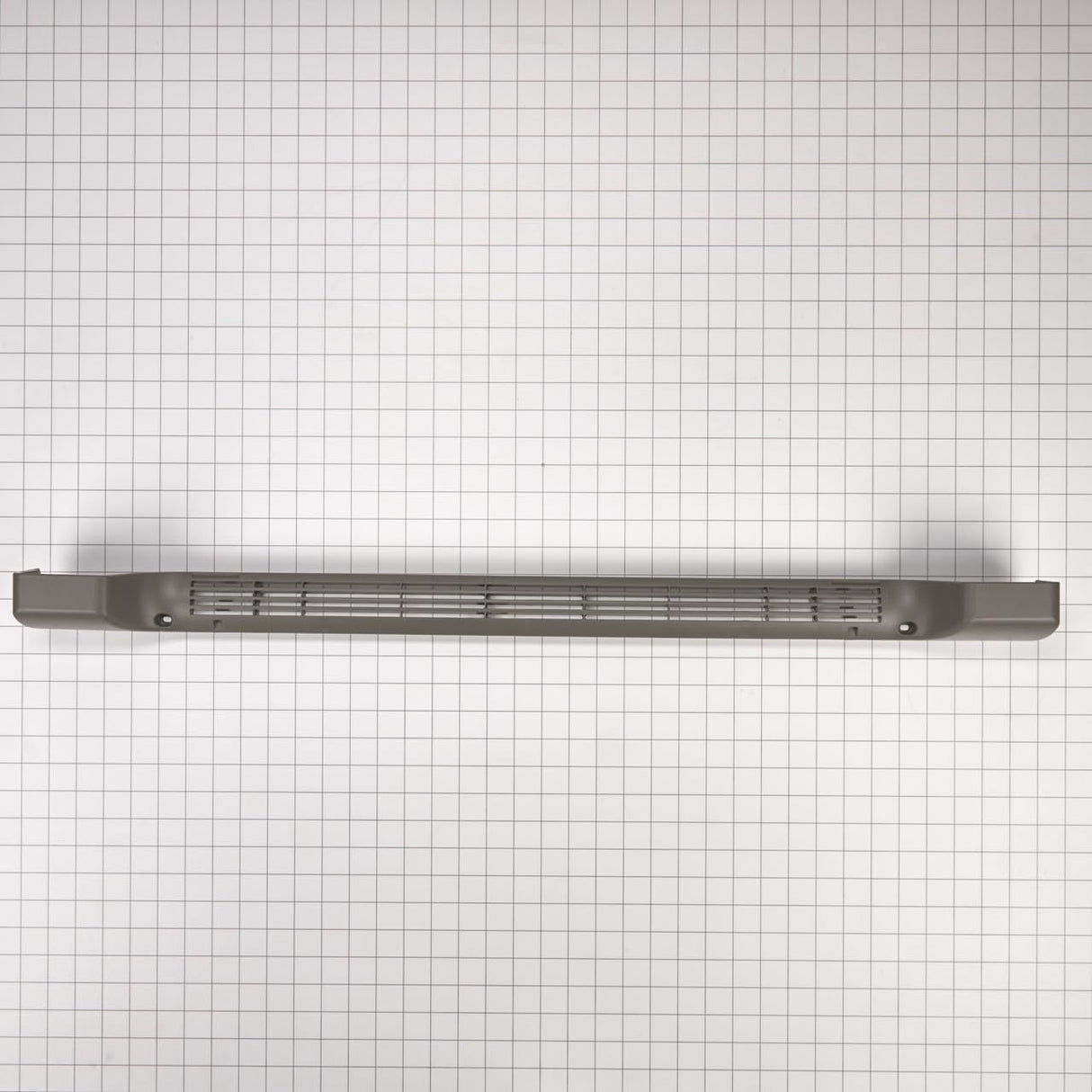 Whirlpool WPW10534155 Genuine OEM Bottom Freezer Refrigerator Toe Grille, Grey