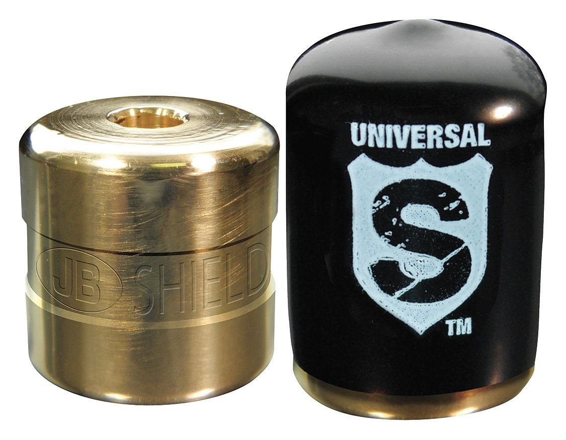 JB Industries SHLD-U4 Universal The Shield Refrigerant Locking Caps (4 Pack)