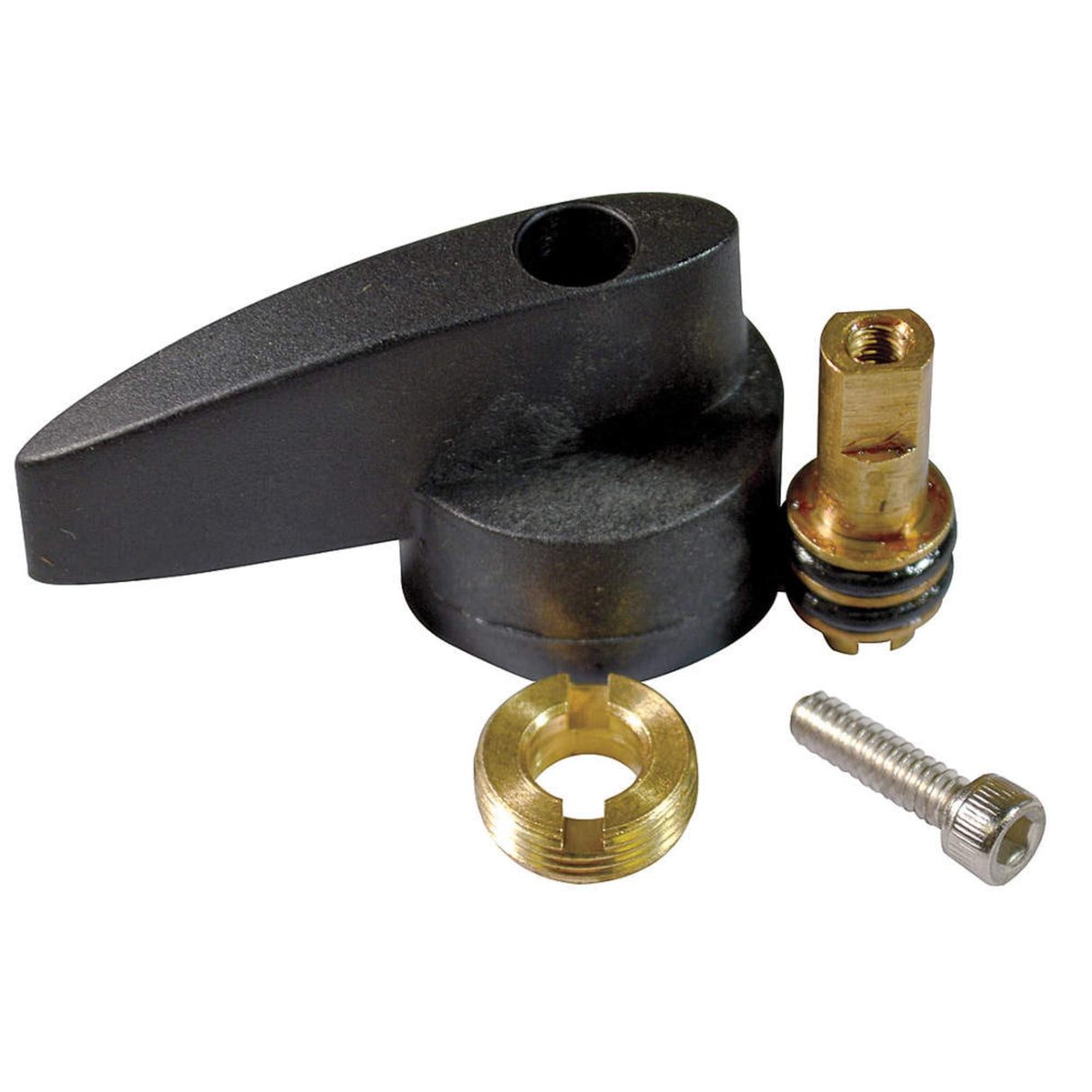 Handle, Plastic Isolation Valve w/screw (3 pieces)