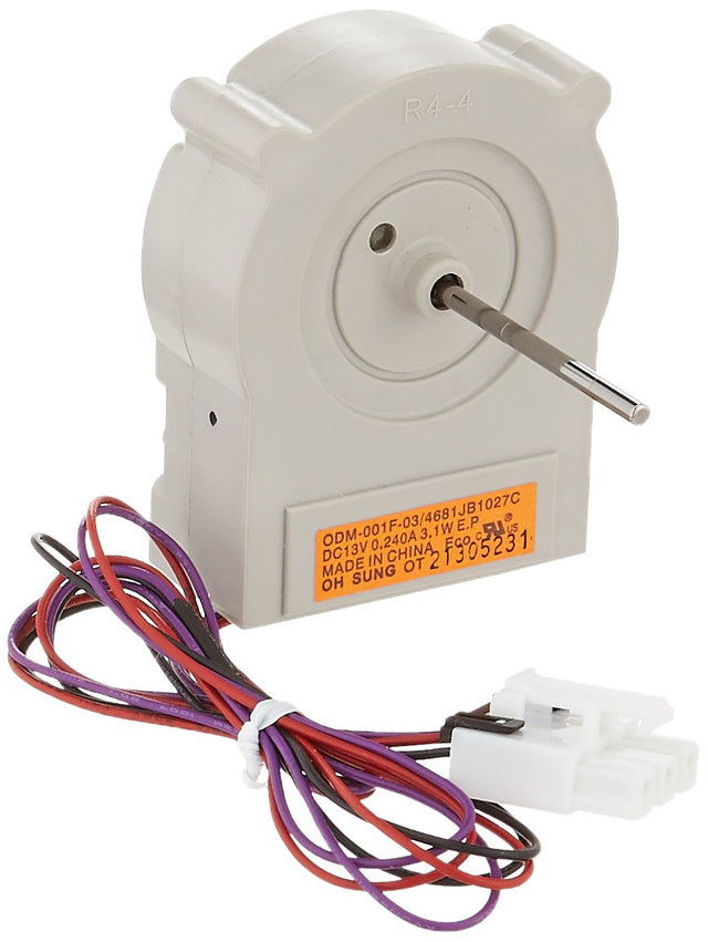 LG 4681JB1027C Genuine OEM Evaporator Fan Motor for LG Refrigerators