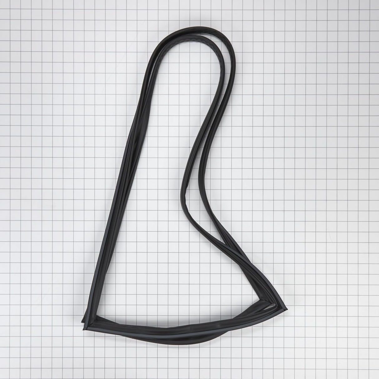 Whirlpool 2159083 Genuine OEM SxS Refrigerator Door Gasket, Black
