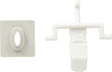 Dishwasher Dispenser Door Latch and Gasket