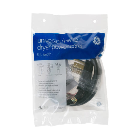 GE WX09X10019 Genuine OEM Dryer Power Cord