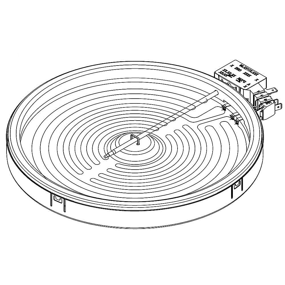 Samsung DG47-00063A Range Dual Surface Element Genuine Original Equipment Manufacturer (OEM) Part