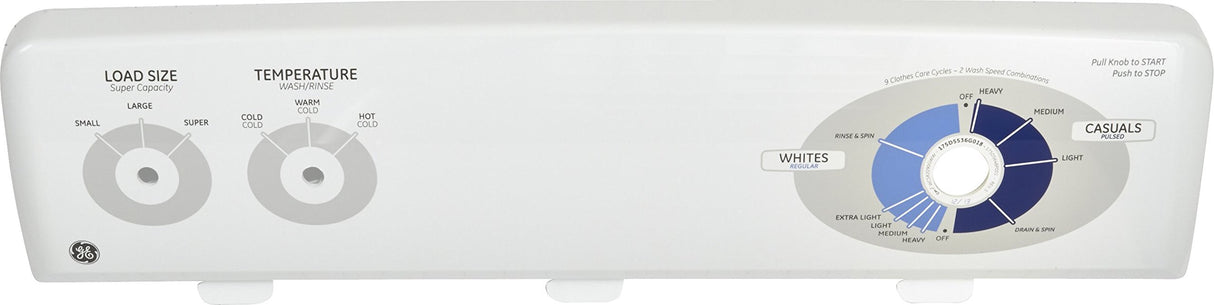 GE WH42X10650 Backsplash Assembly