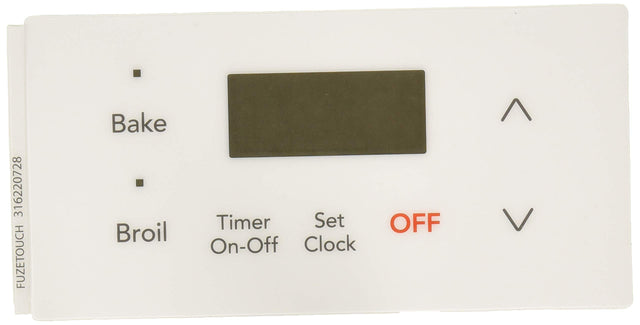 Frigidaire 316220728 Overlay