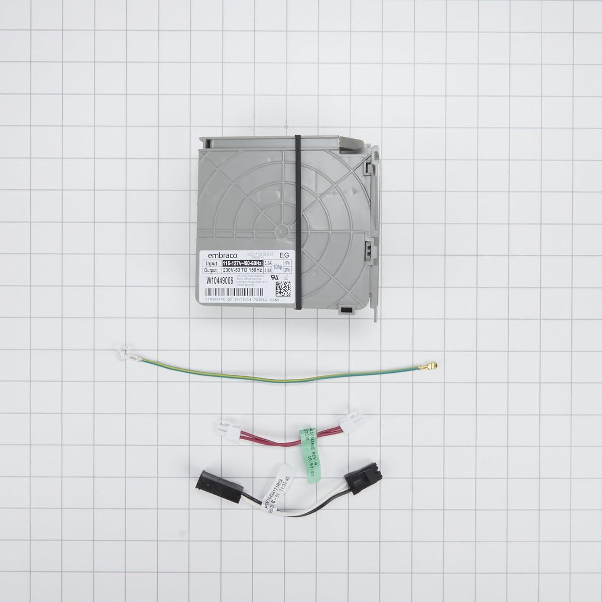 Whirlpool W10629033 Built-In Refrigerator Inverter Assembly