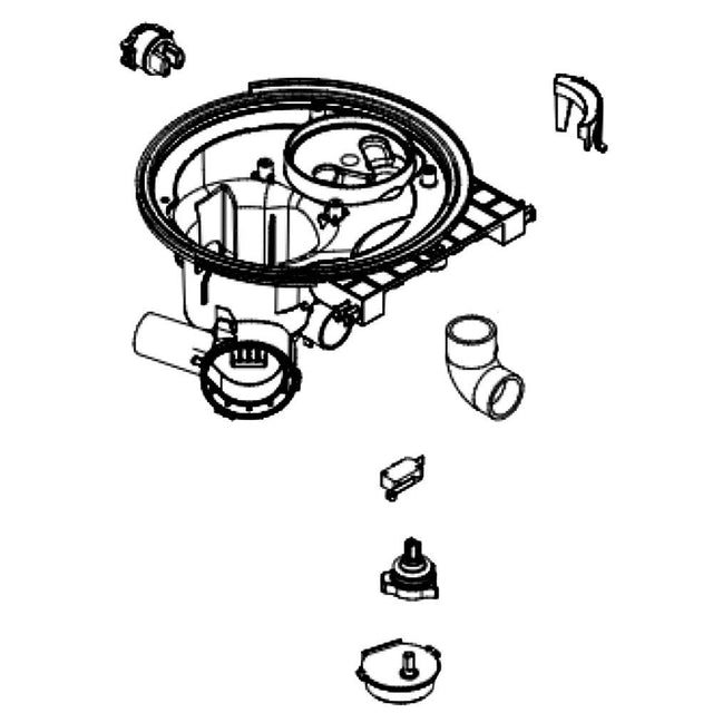 LG AGM75469201 Parts Assembly, Gray