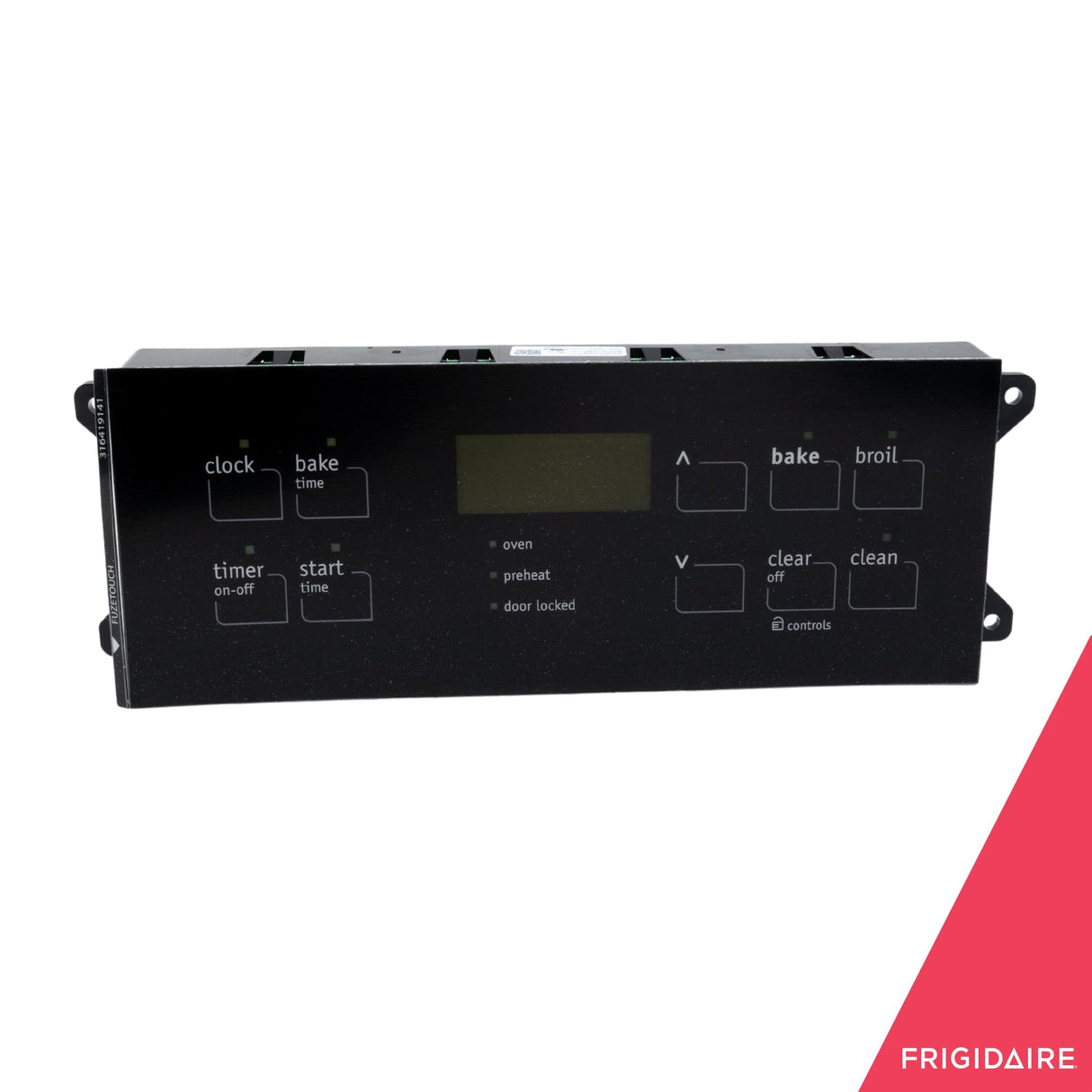 Frigidaire 318414213 Oven Control Board and Clock for Electric Ranges and Stoves, Black