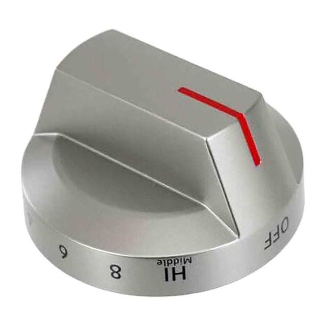 Samsung DG94-03500W Range Control Knob, Dual Burner, Silver