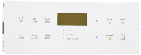GENUINE Frigidaire 316419338 Range/Stove/Oven Overlay Unit
