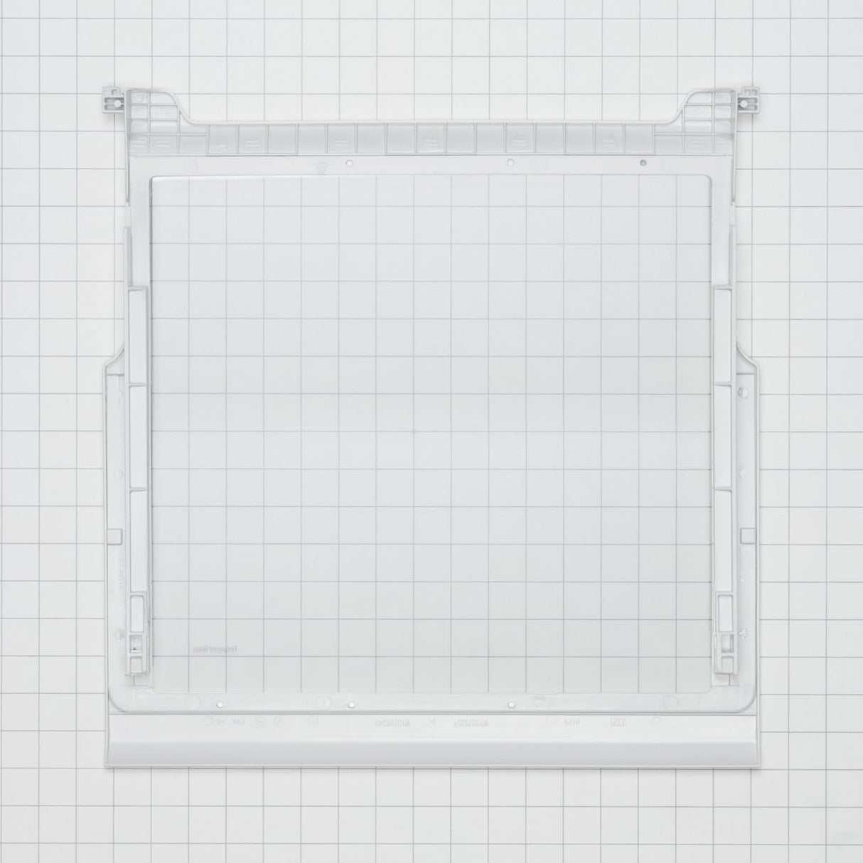 Whirlpool WPW10276341 Genuine OEM SxS Refrigerator Glass Shelf Assembly
