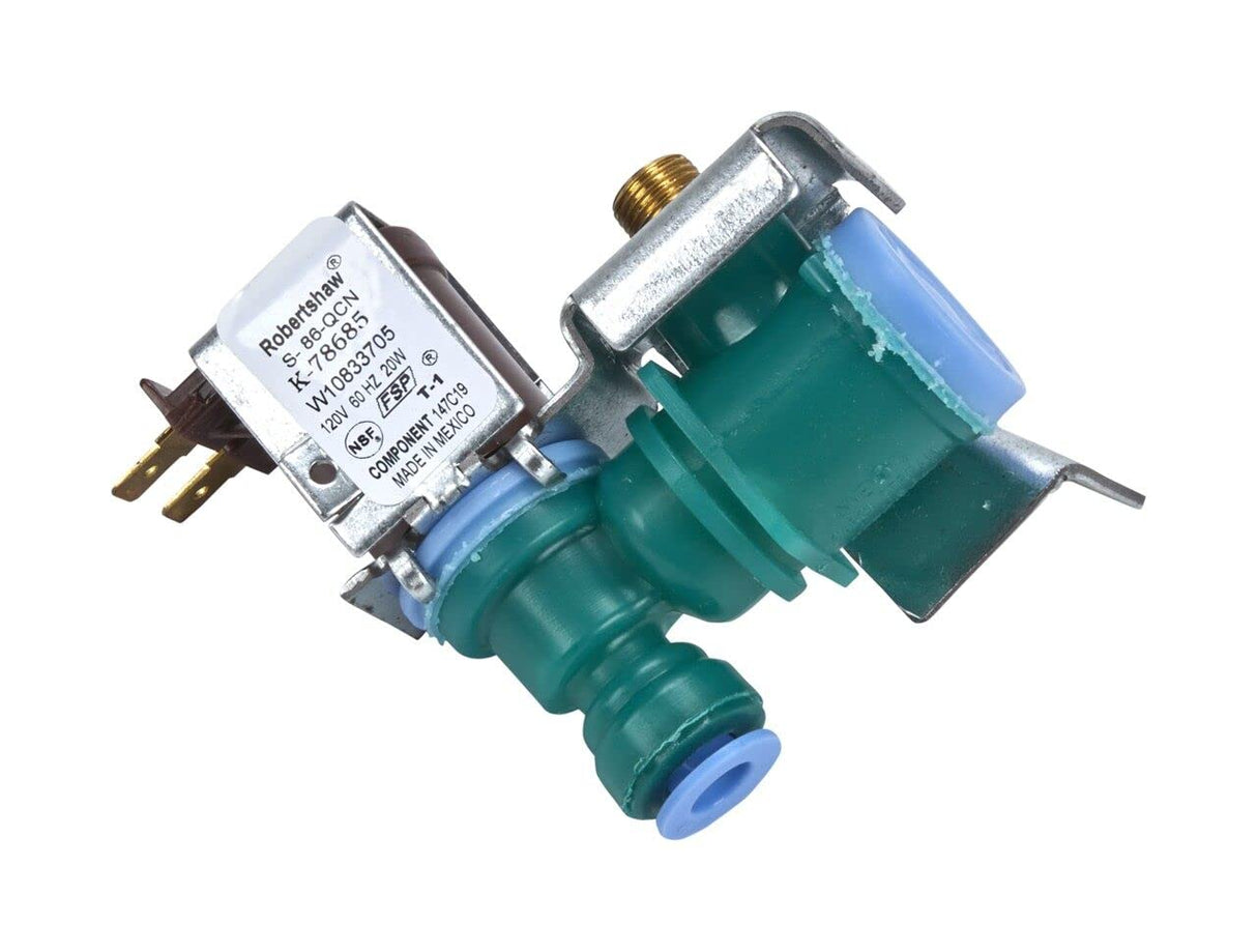 Whirlpool W10865826 Genuine OEM Refrigerator Water Inlet Valve