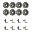 GE WD35X21041 Genuine OEM Dishwasher Dishrack Roller Kit