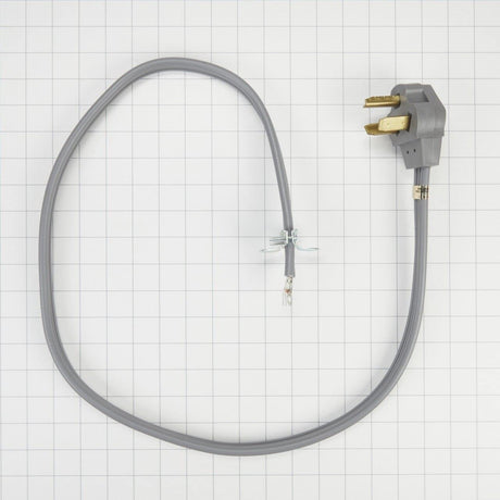Whirlpool PT220L Genuine OEM Electric Power Cord For Dryers – Replaces 211053, 3389955, 4319131, 4392905, 4392905R, 661592, 687104, 694044, 694045, PS407504, W10830966