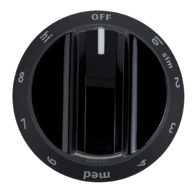 Frigidaire 316544007 Stovetop Burner Knob for Electric Ranges and Stoves, Black