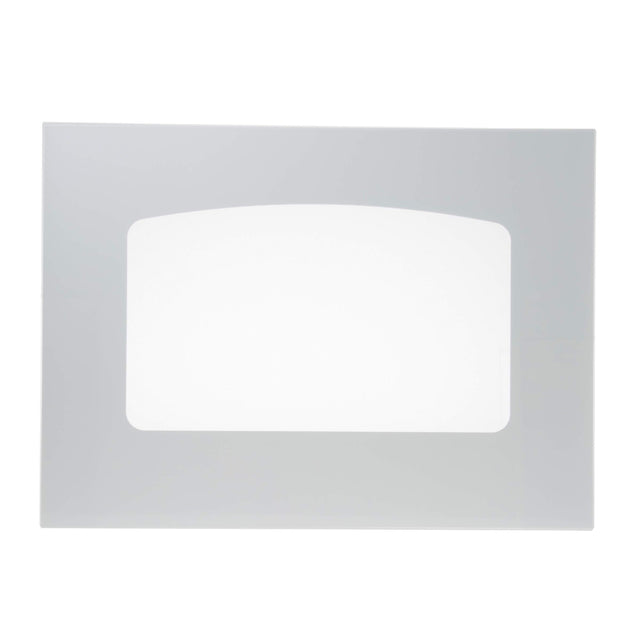 GE WB56T10187 Genuine OEM Door Glass (White) for GE Range/Stove/Ovens